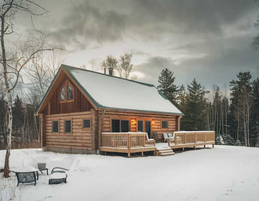 Log cabins