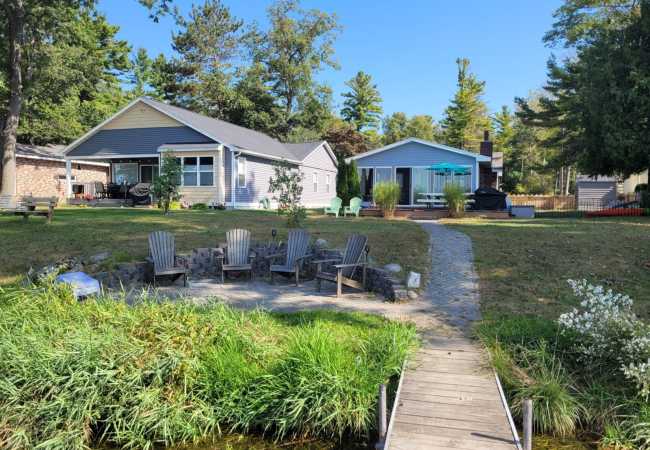 New!  Loon Lodge – Lakefront with Private Dock!