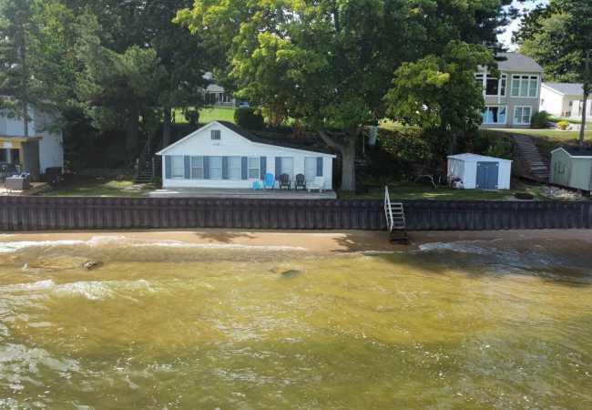 New! Shimmering shores – two lakefront homes!