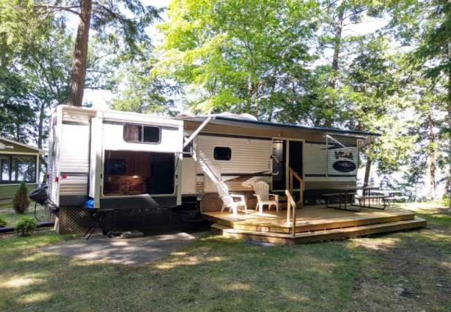 Lakefront! Twin birch resort – the loon